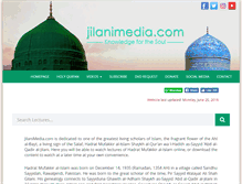 Tablet Screenshot of jilanimedia.com